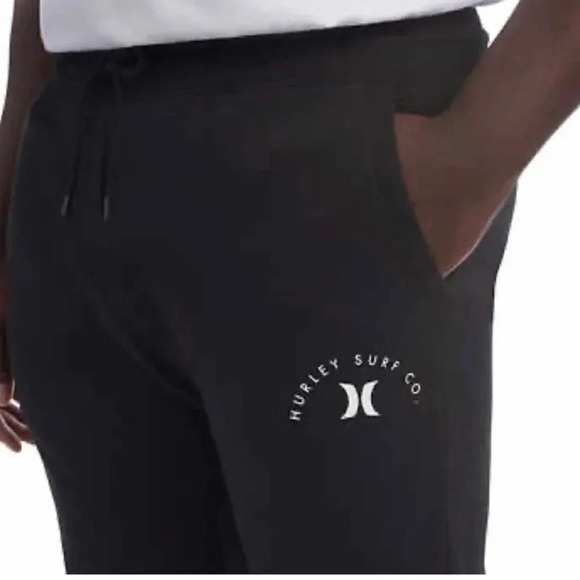 Hurley Mens Slim Fit Fleece Joggers - 2 Pair XXL - Picture 7 of 7